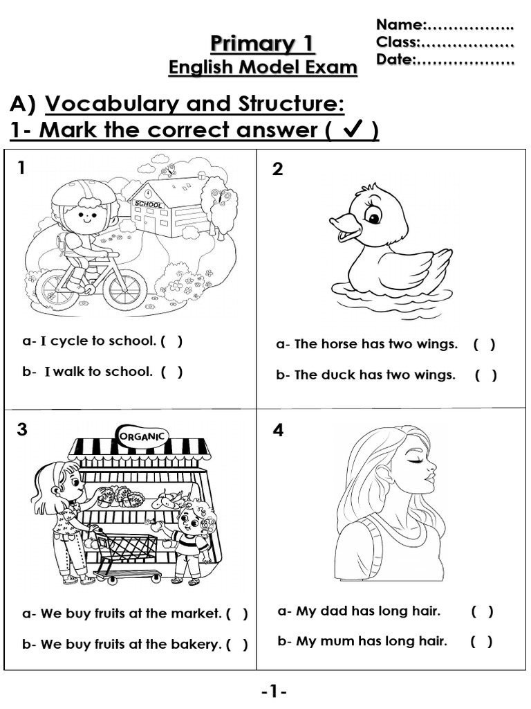 pr.1 English | PDF | Language Arts & Discipline