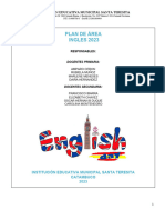 Plan Area Ingles 2023