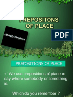 Prepositons of Place