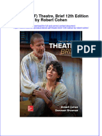 Ebook PDF Theatre Brief 12th Edition by Robert Cohen