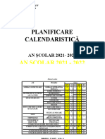 Planificare Calendaristică - Clasa A III-a