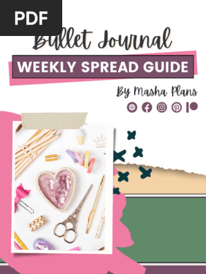 Bullet Journal Weekly Spread Guide