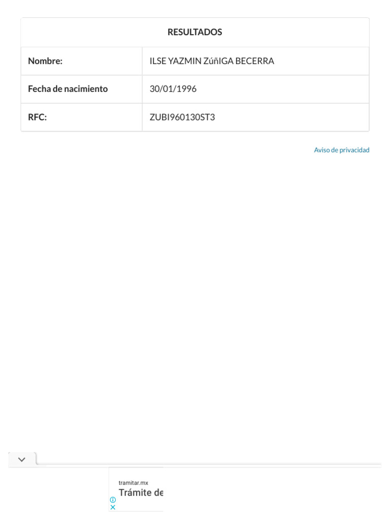 C lculo de rfc gratis en l nea consisa pdf