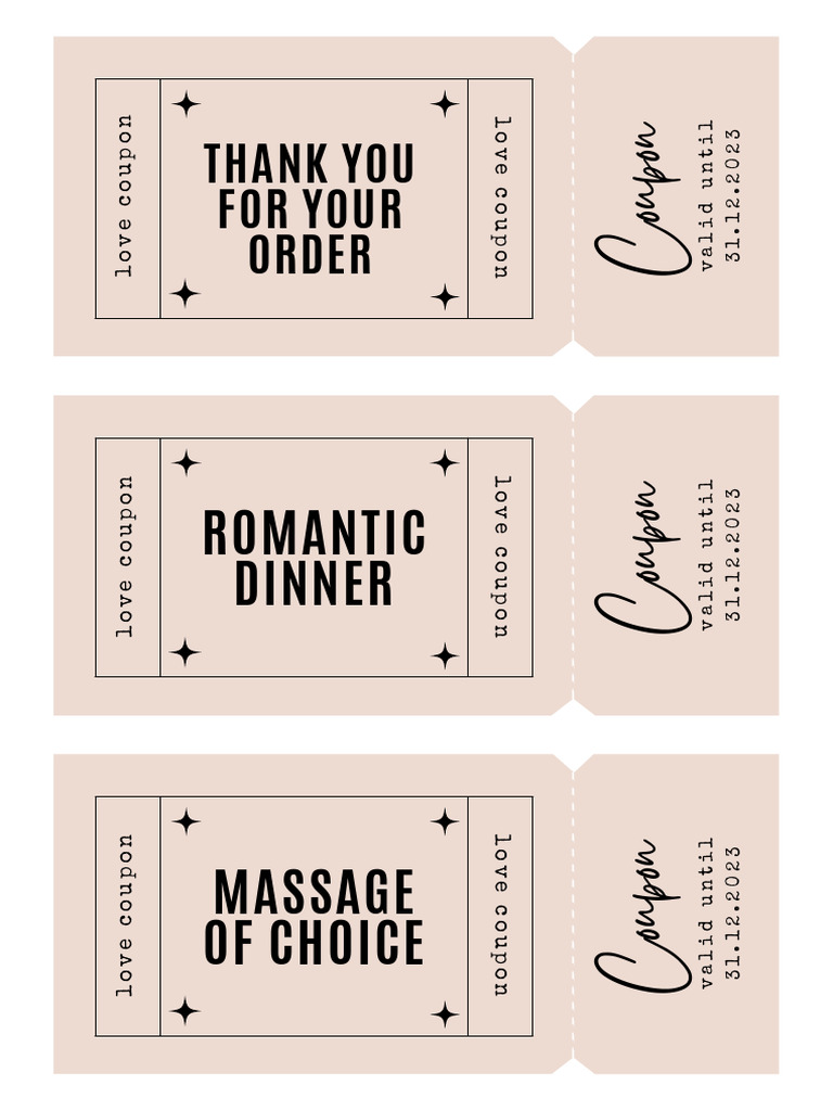 Free Modern Love Coupons PDF