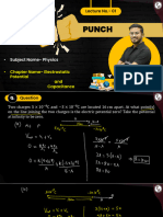 Electrostatic Potential and Capacitance: Class Notes