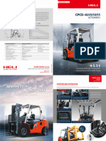 Diesel Forklift CPCD 40-Cpcd45-Cpcd50-Cpcd55 de