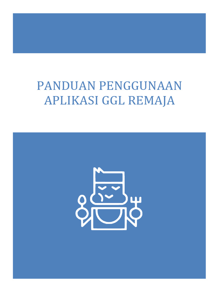 Panduan Aplikasi GGL Remaja | PDF