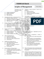 Ch2 - Principles of Management Practice Sheet & Solution