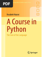 Course in Python