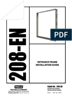 208 en Entrance Frame Installation Guide English