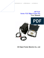 HVVLF Series VLF Hipot Tester Set-User Manual-New