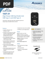 1327-21 USBOU TypeC TypeA Datasheet