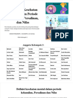 Kelompok 3 Psikologi KebIdanan Tantangan Kesehatan Mental Pada Periode Kehamilan, Persalinan Dan Nifas