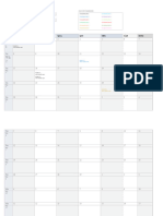 IC Project Calendar Template 57151 - PT