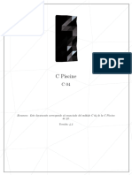 C Piscine: Resumen: Este Documento Corresponde Al Enunciado Del Módulo C 04 de La C Piscine de 42. Versión: 4.2