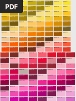 EGGER Color Equivalents: NCS & RAL | PDF | Color | Visual Perception
