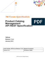 TMF620 Product Catalog Management API REST Specification R17.5.0