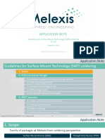 Guidelines Surface Mount Technology SMT Soldering Application Note Melexis