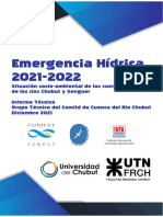 Informe Emergencia Hidrica - Dic2021