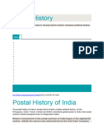 India - Stamp History