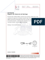 Certif. Vigencia Personería LDT en Inverchas Al 12.11.2021