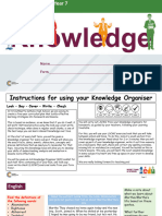 Y6 Y7 Knowledge Organiser Summer 2023