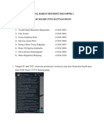 Jurnal Harian Mini Riset Kelompok 2