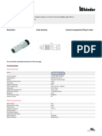 Miniature Connectors: Product Data Sheet