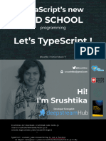 Let's TypeScript - Srushtika Neelakantam