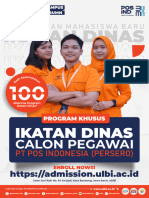 Program Ikatan Dinas Posind - Ulbi