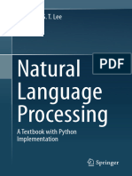 2024 Springer - Natural Language Processing. A Textbook with Python Implementation (454)