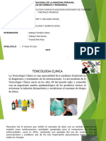 Toxicologia Clinica, Plaguicidas, Monoxido de Carbono y Metales Pesados