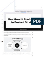 Reforge - How Growth Contributes To Product Strategy