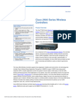 Cisco WLC 2500 Datasheet