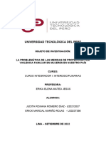 Universidad Tecnológica Del Perú: Objeto de Investigación