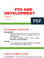 Lecture 5 Growth and Development