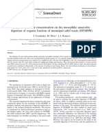 FERNANDEZ - 2008 - Effect of Substrate Concentration On Dry Mesophilic Anaerobic
