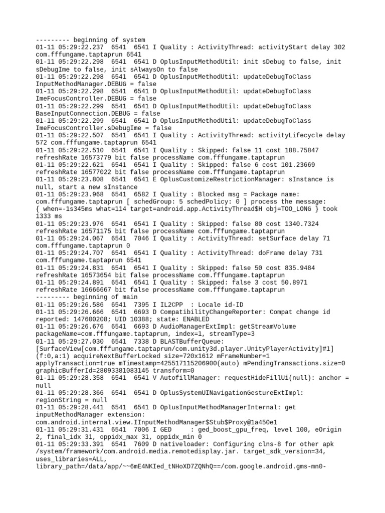 Mod Menu Log - Com - Fffungame.taptaprun | PDF | Logging | Software