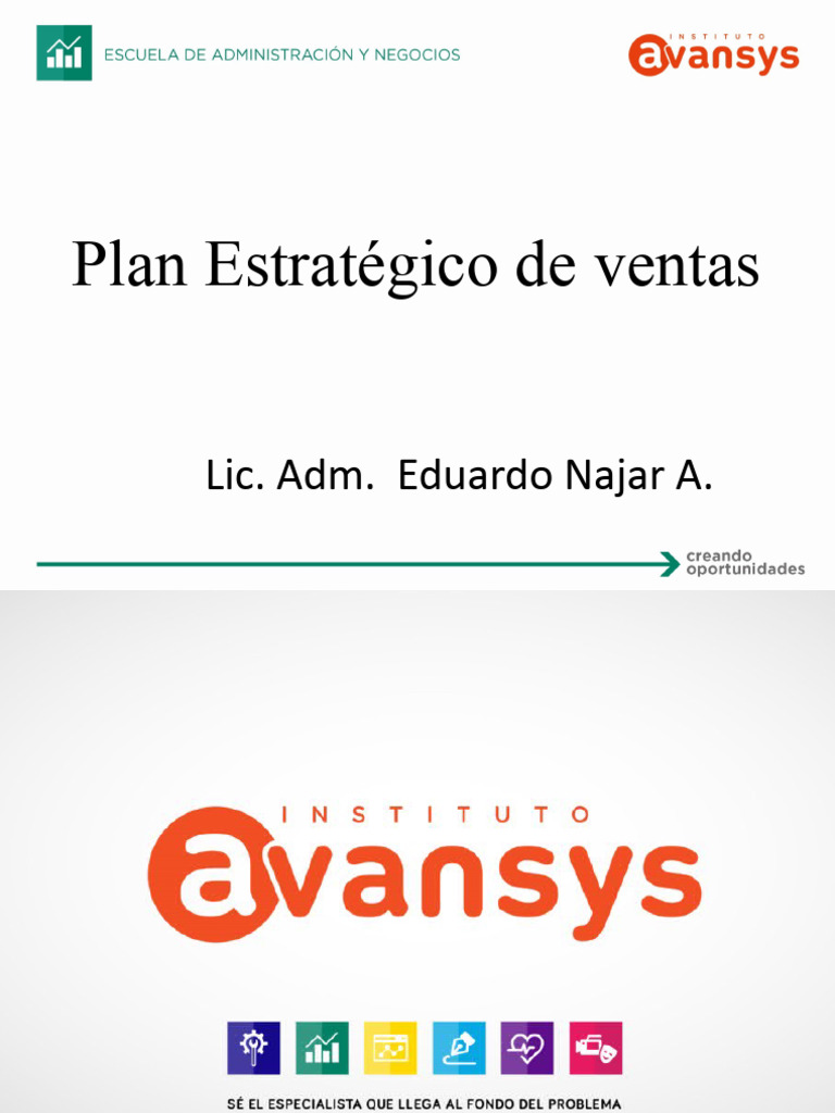 Plan Estratégico de Ventas en Marketing | PDF | Planificación ...