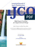 High Impact Coaching For Organizational Change by Bennett Bush 2011