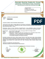 SURAT UNDANGAN LAILA 26 Januari 2024 M