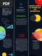 Folleto Tríptico Campaña Informativa de Fomento de La Lectura Colorido Infantil Azul y Amarillo