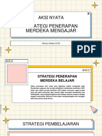 Aksi Nyata Strategi Penerapan Merdeka Belajar Renny Andaru