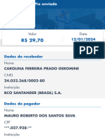 Valor Data: Carolina Ferreira Prado Geromine 24.032.368/0002-80 Bco Santander (Brasil) S.A