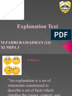 Explanation Text (M.fahri - Ramadhan)