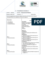 Probabilidad y Estadística I