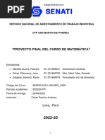 Proyecto Final - FASE 1 y 2