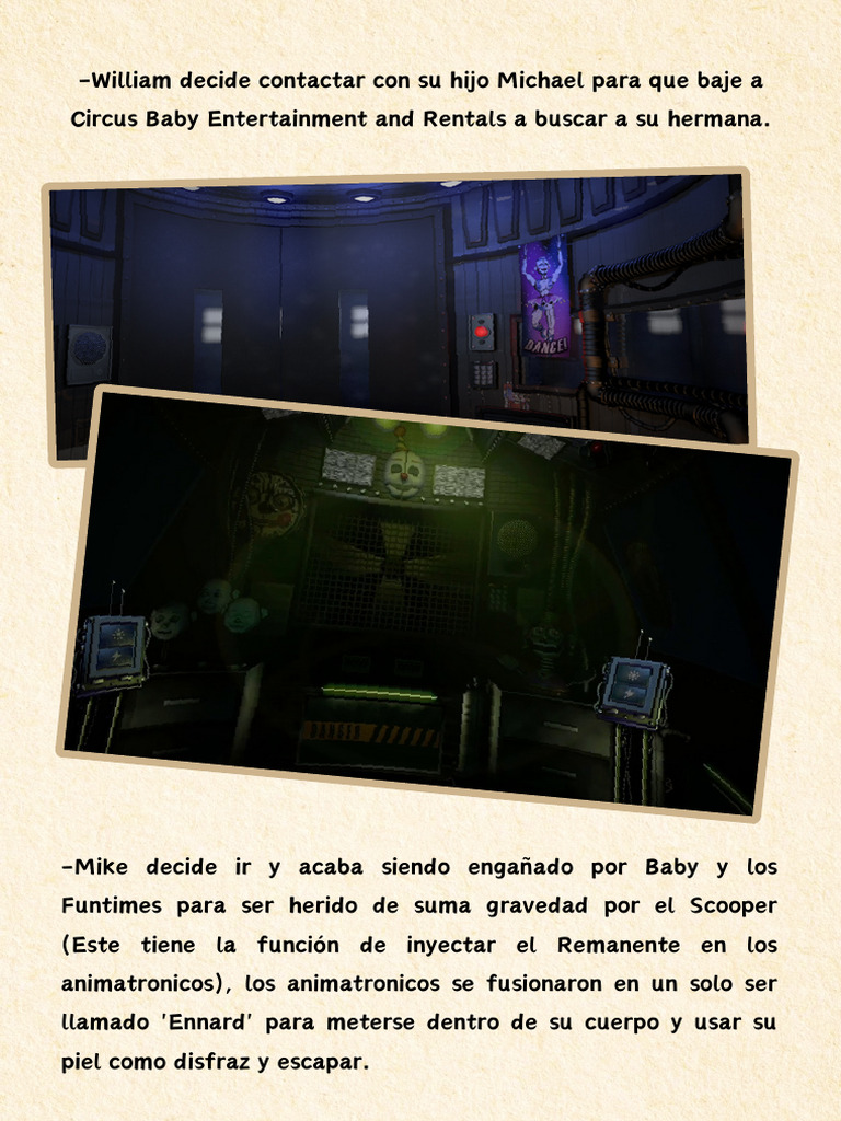 PARTE 5 Del Libro - FNAF | Descargar gratis PDF | Cumpleaños