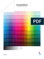 Free Cmyk Chart Printable