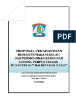 Contoh Proposal Penghapusan Barang